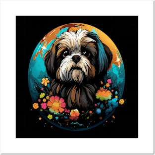 Shih Tzu Earth Day Posters and Art